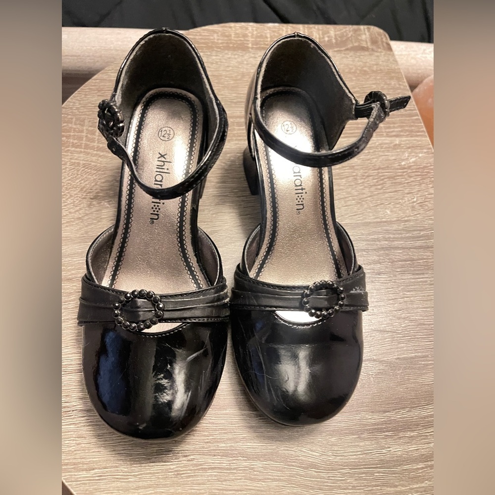 Xhilaration Kids Black Dress Shoes